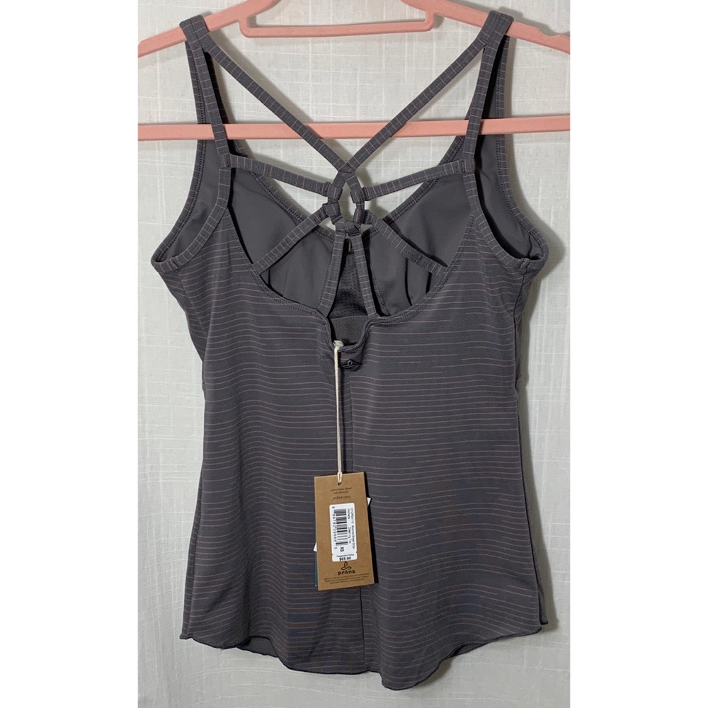 NWT Prana Moon Rock Broken Stripe Dreaming Tank - Picture 4 of 7